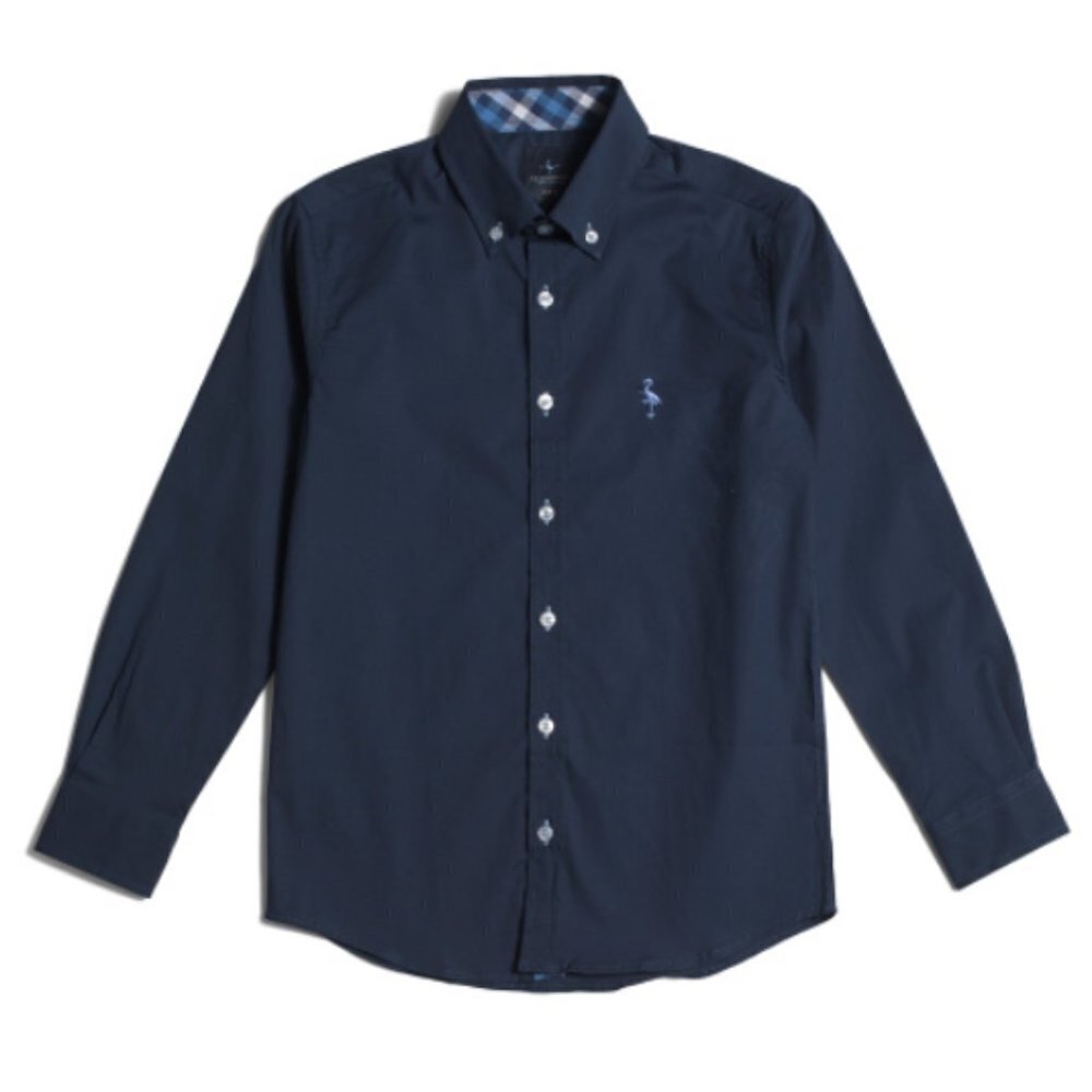 TAILORBYRD Big Boys Solid Stretch Shirt NWT